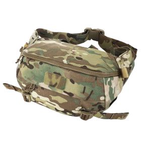Unisex Waterproof Waist Pack Nylon Fitness Fanny Pack Outdoor Sports Waist Bag (Color: CP)