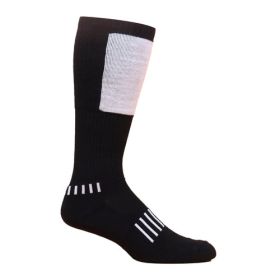 Block Deadlift Socks (Color: White, size: 1-Pack)