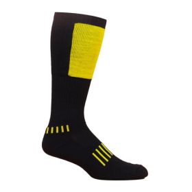 Block Deadlift Socks (Color: YELLOW, size: 1-Pack)